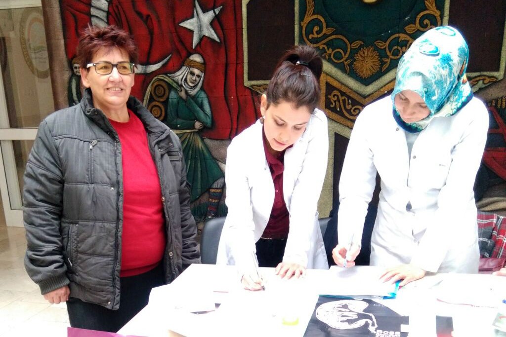 Kelkit'te organ bağışı standı kuruldu 2