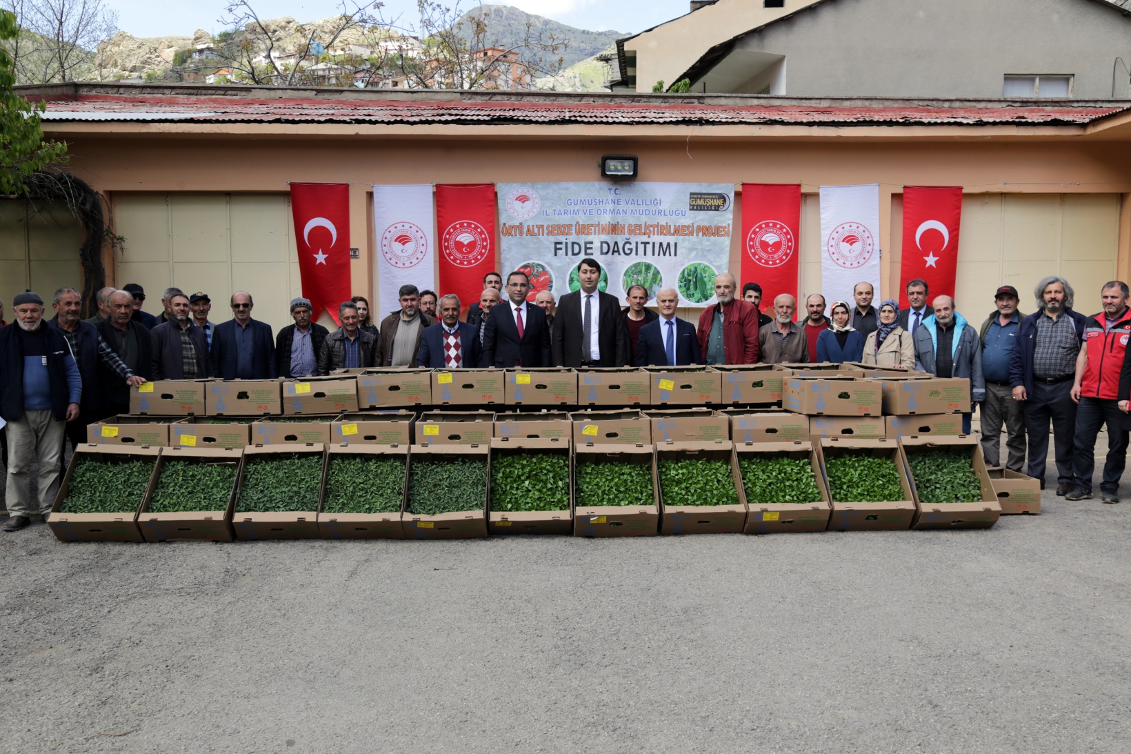 Gümüşhane’den 195 bin sebze fidesi toprakla buluşacak 4