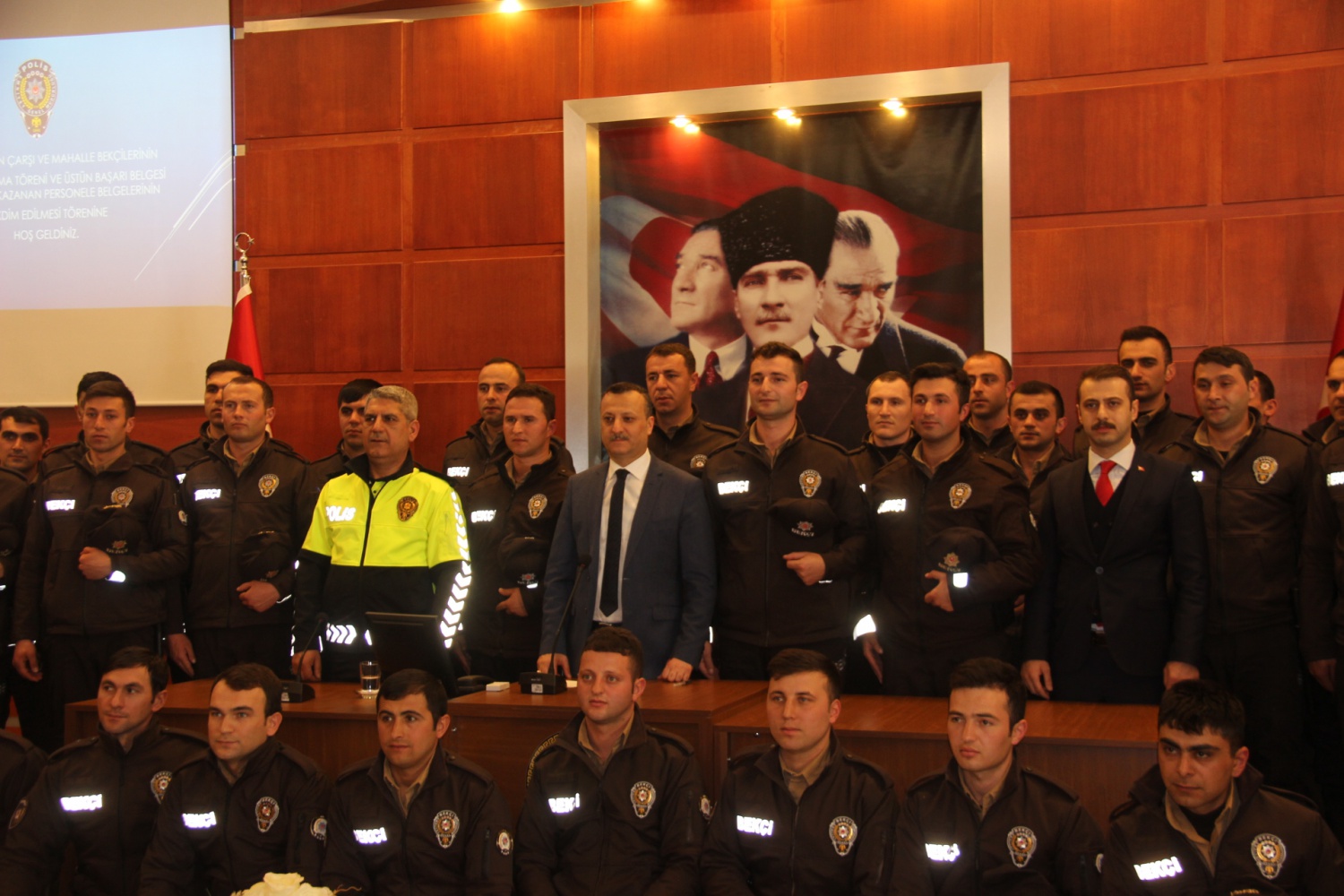 Bekçiler için sertifika töreni 3