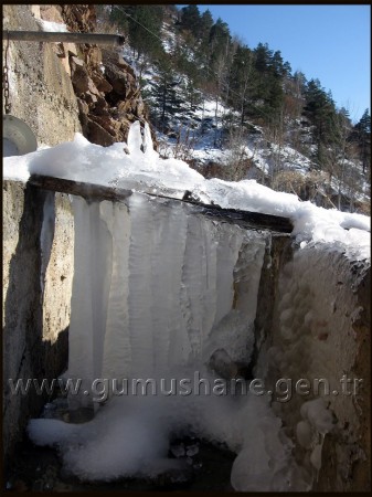 Gümüşhane Buz Tuttu 4