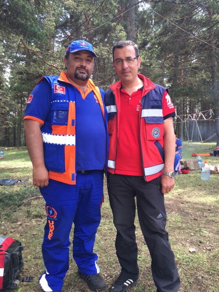 Bölge UMKE temel eğitimi Gümüşhane’de yapıldı 2