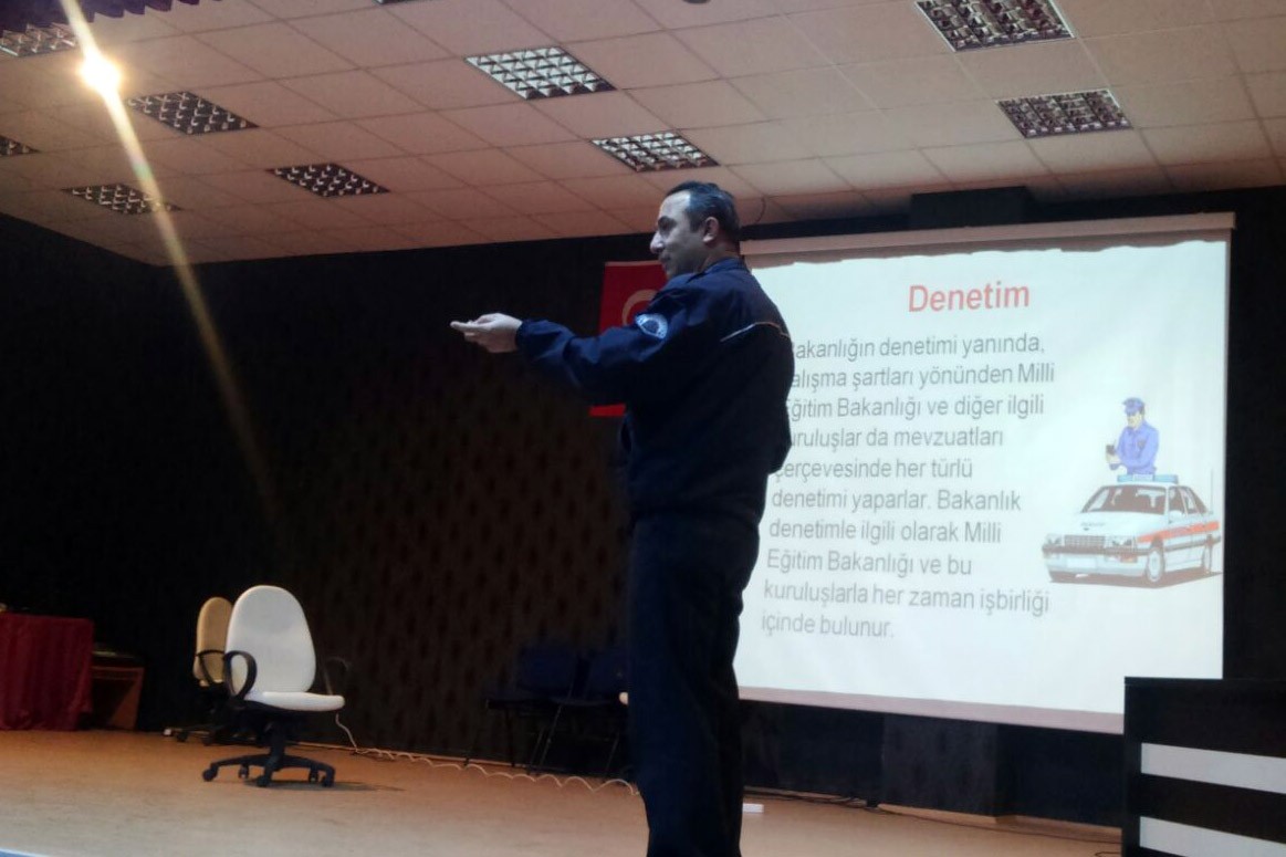 Kelkit’te servis şoförlerine eğitim verildi 3