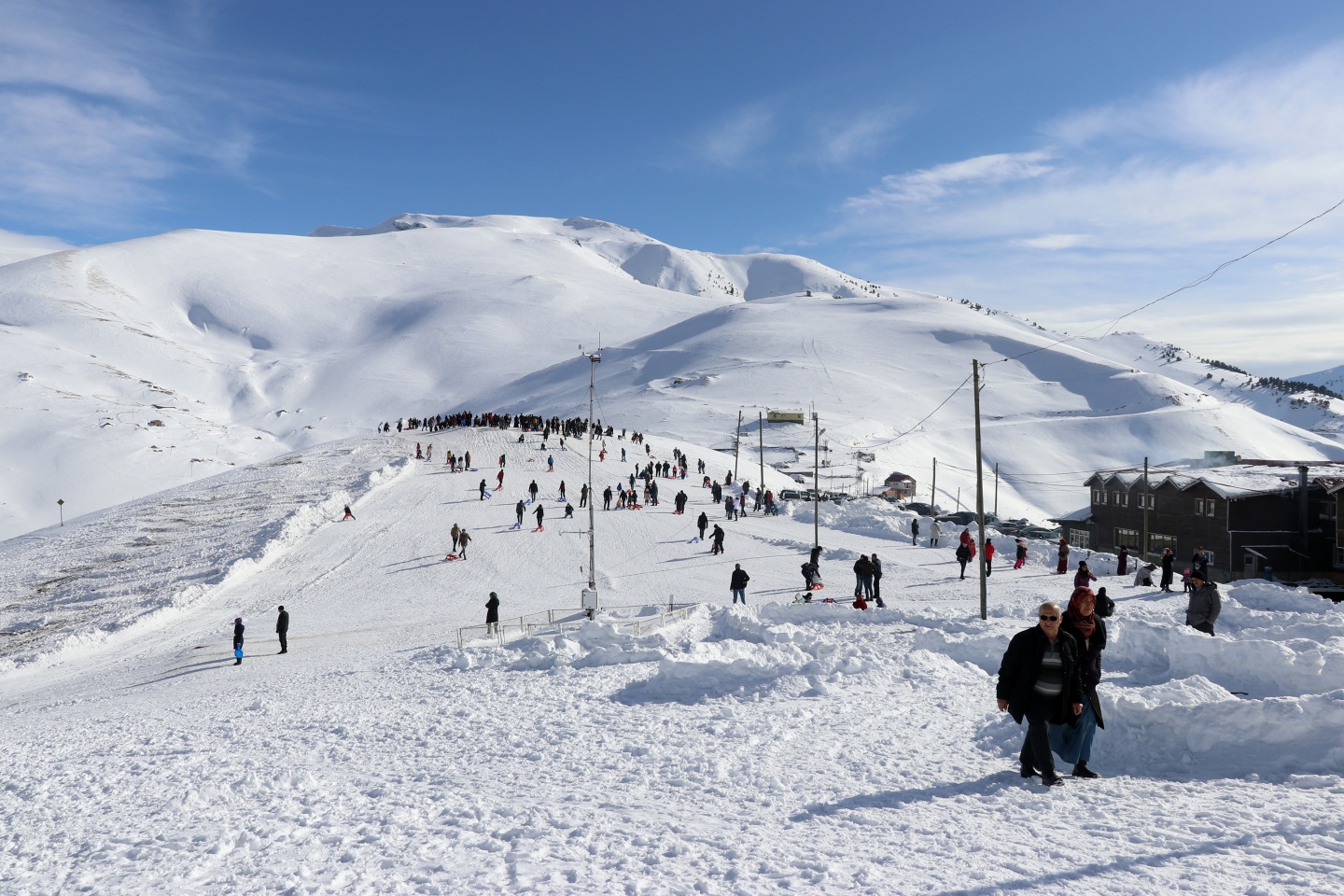 Zigana Dağında çığlık sesleri kahkaha seslerine karıştı 7