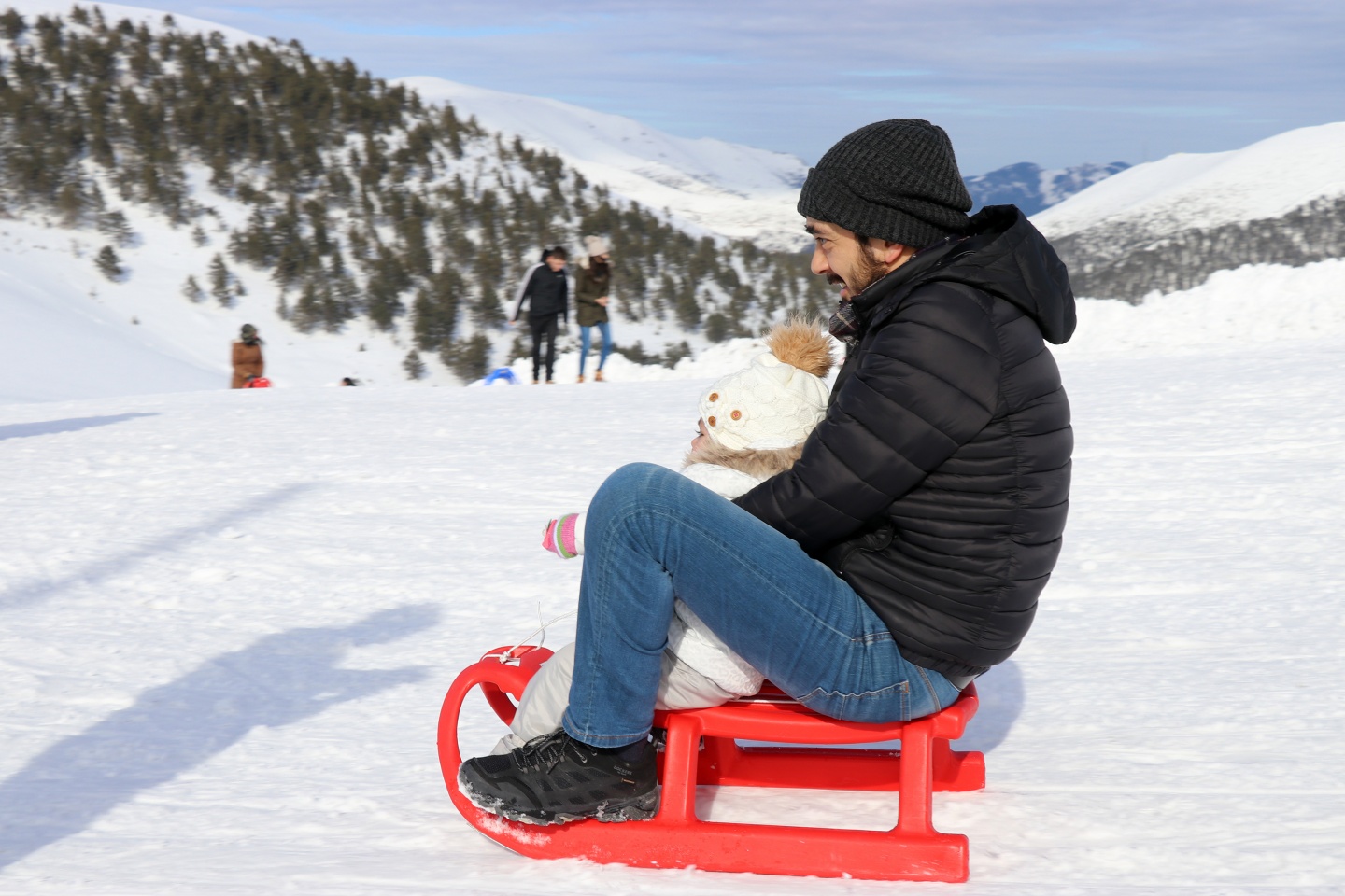 Zigana Dağında çığlık sesleri kahkaha seslerine karıştı 4