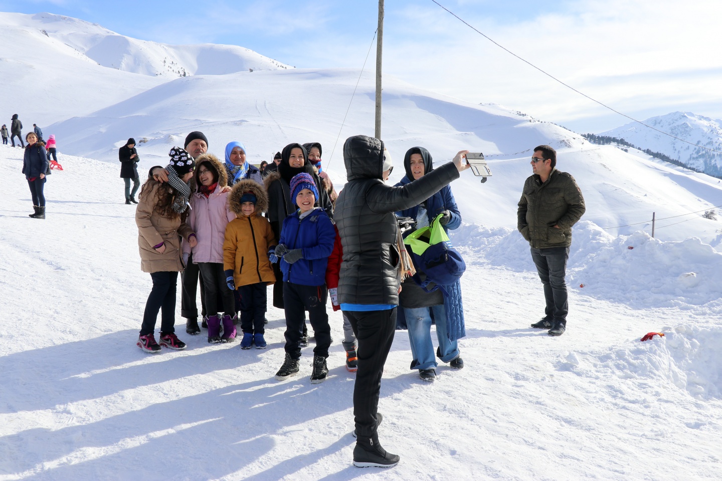Zigana Dağında çığlık sesleri kahkaha seslerine karıştı 12