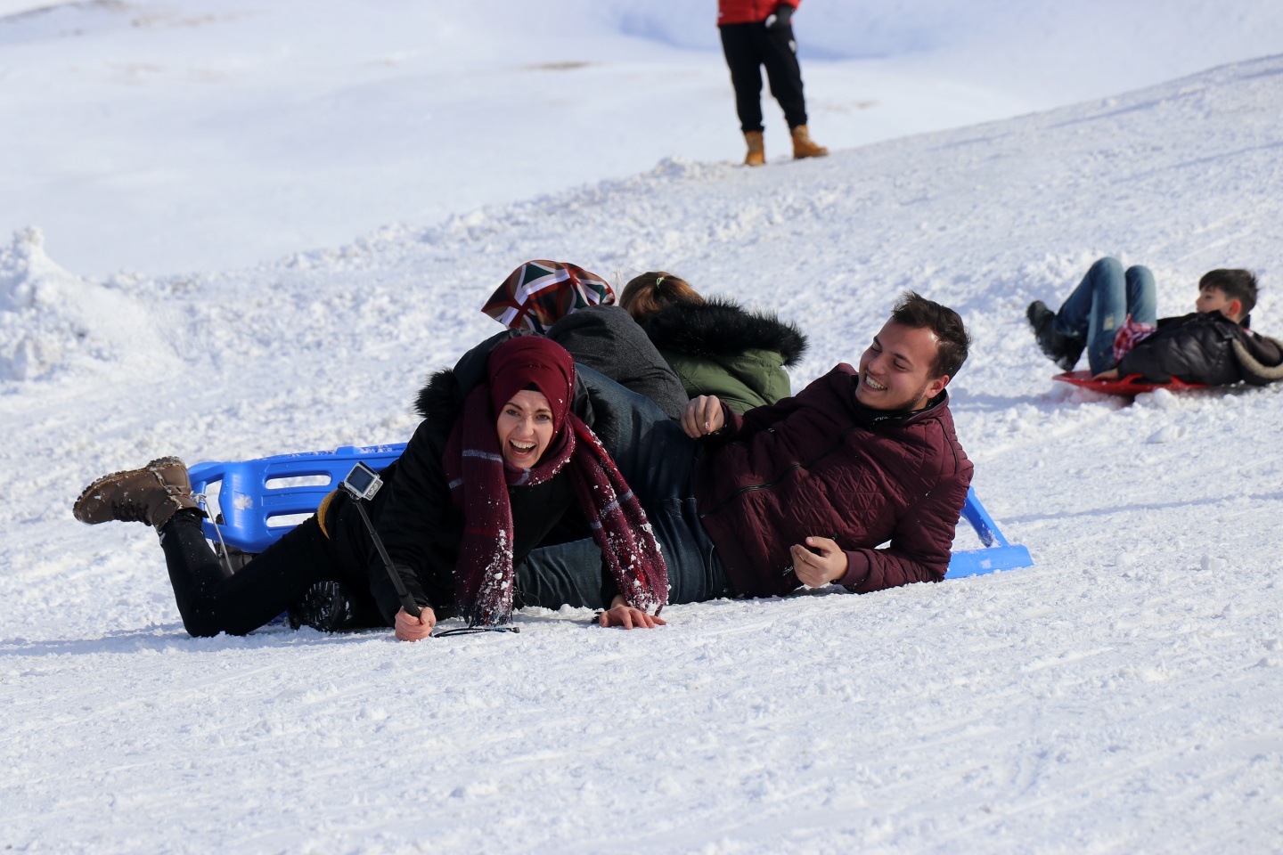 Zigana Dağında çığlık sesleri kahkaha seslerine karıştı 15