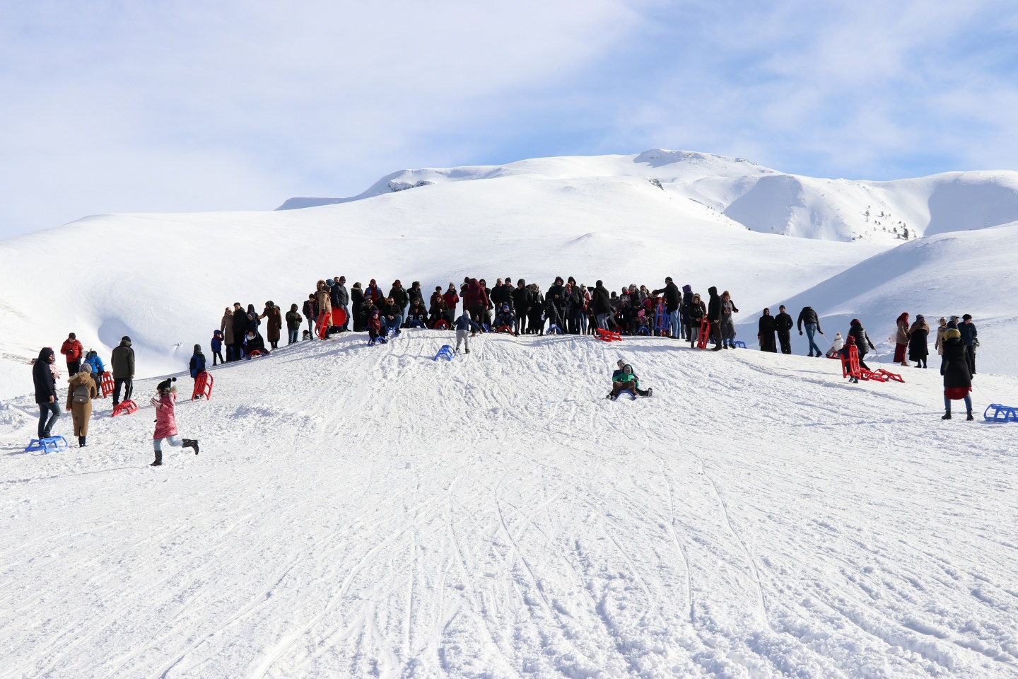 Zigana Dağında çığlık sesleri kahkaha seslerine karıştı 18
