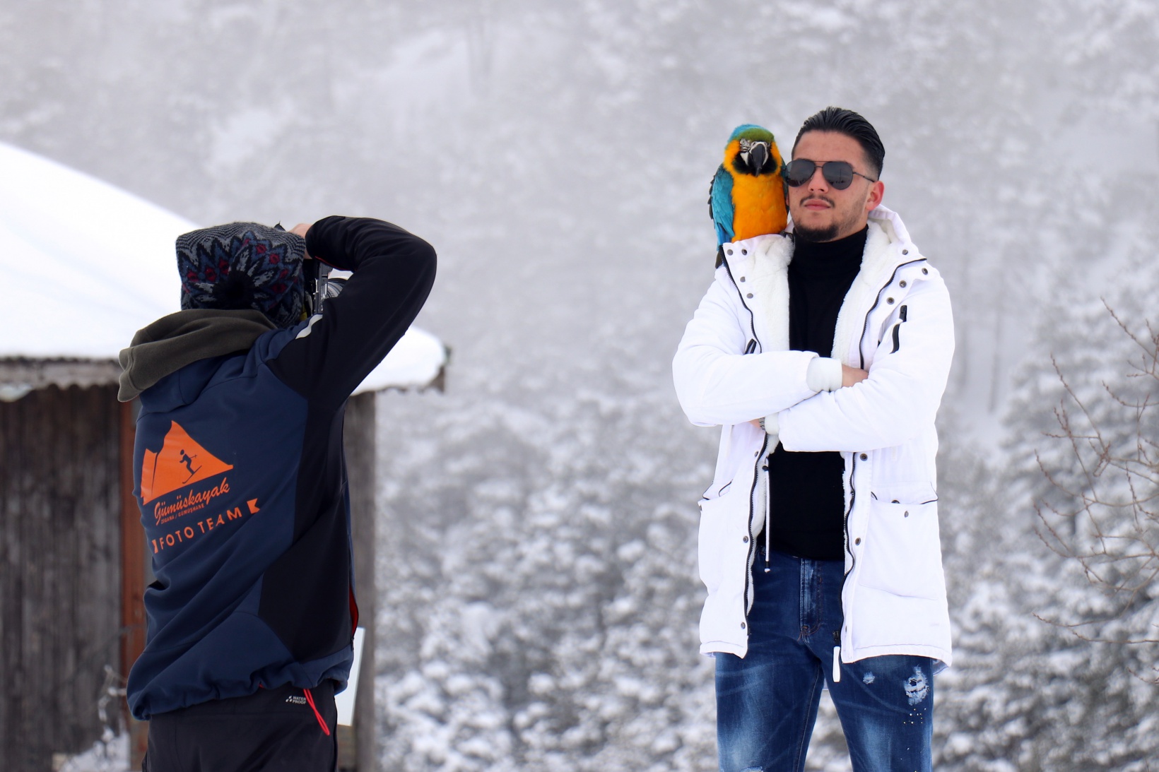 Zigana dağı yarıyıl tatilinde doldu taştı 18