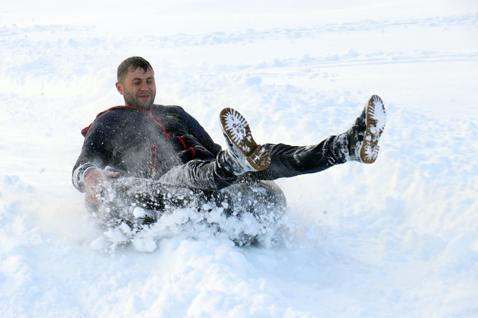 Zigana dağı yarıyıl tatilinde doldu taştı 17