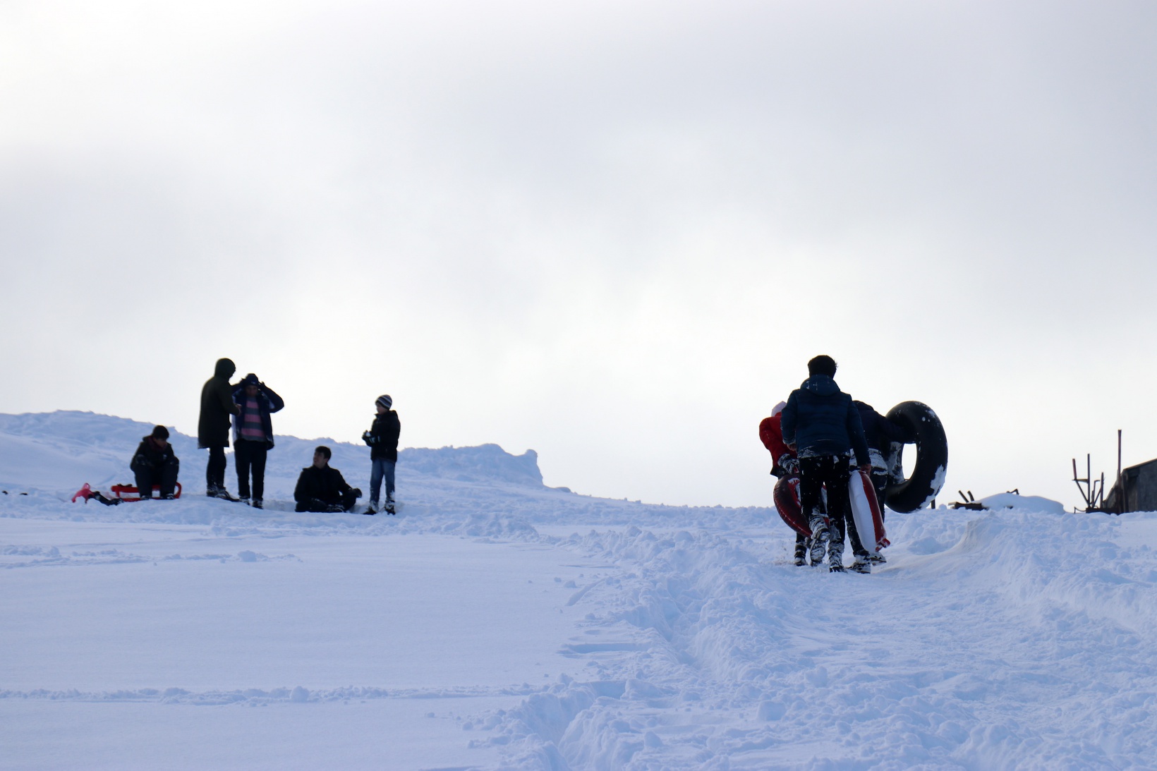 Zigana dağı yarıyıl tatilinde doldu taştı 7