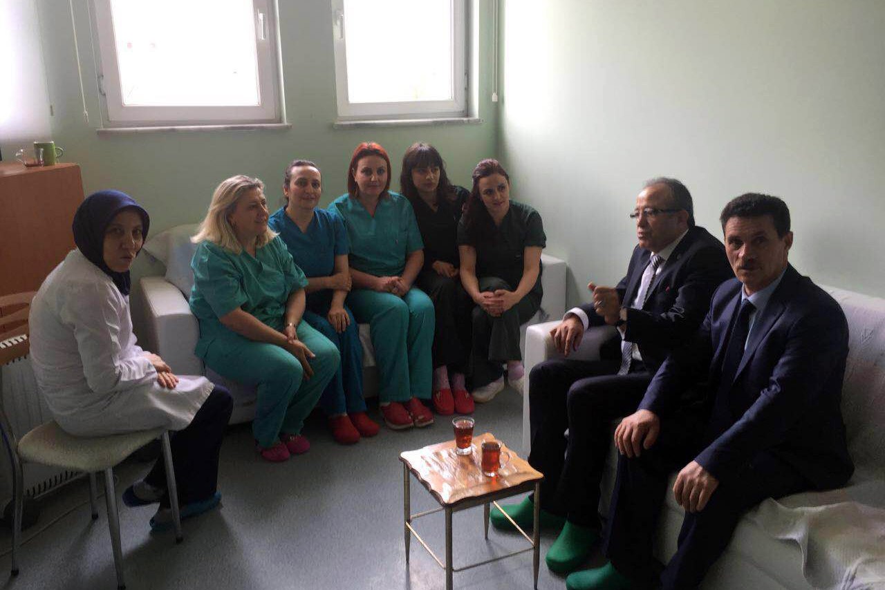 Türk Sağlık-Sen Genel Merkezinden Gümüşhane ziyareti 5