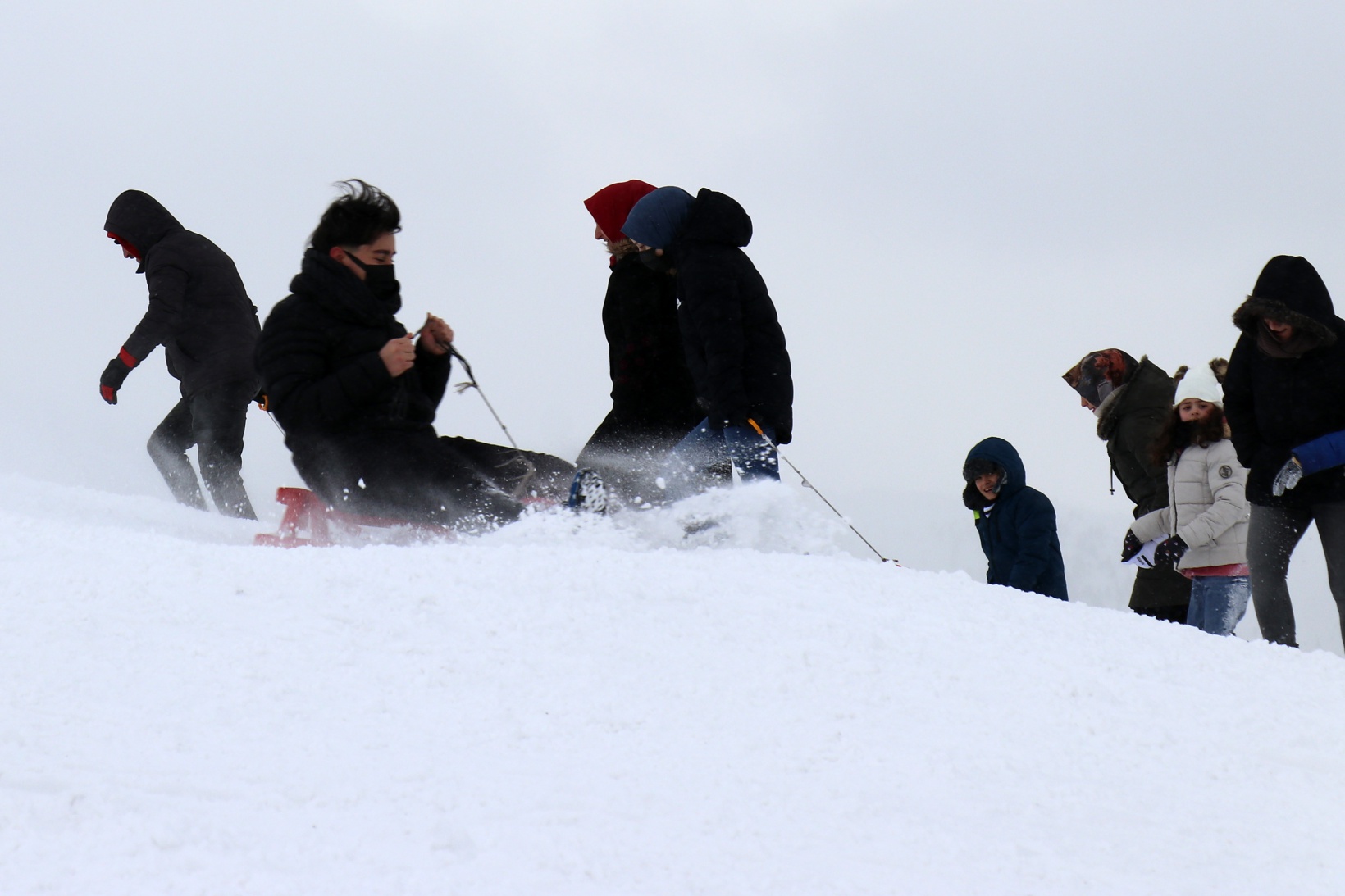 2 bin 100 metrede çığlık sesleri kahkaha seslerine karıştı 8