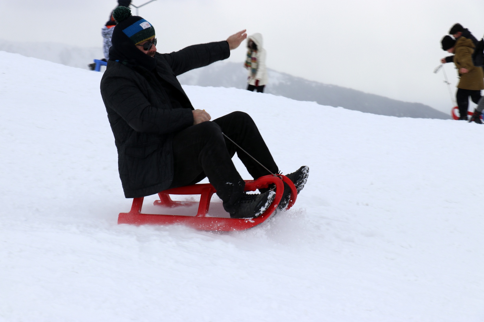 2 bin 100 metrede çığlık sesleri kahkaha seslerine karıştı 2