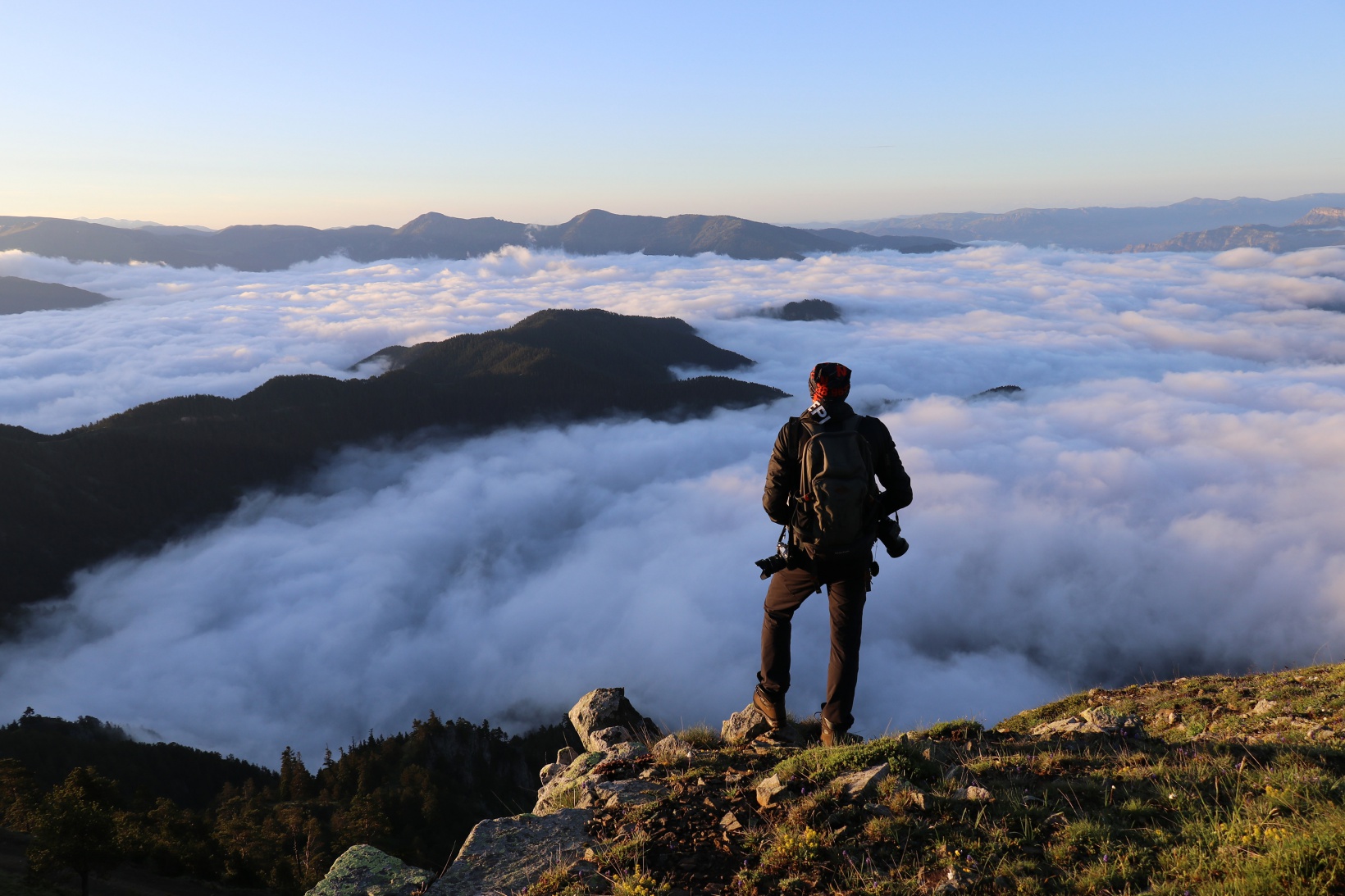 Gümüşhane’de eşsiz sis denizi manzarası 10