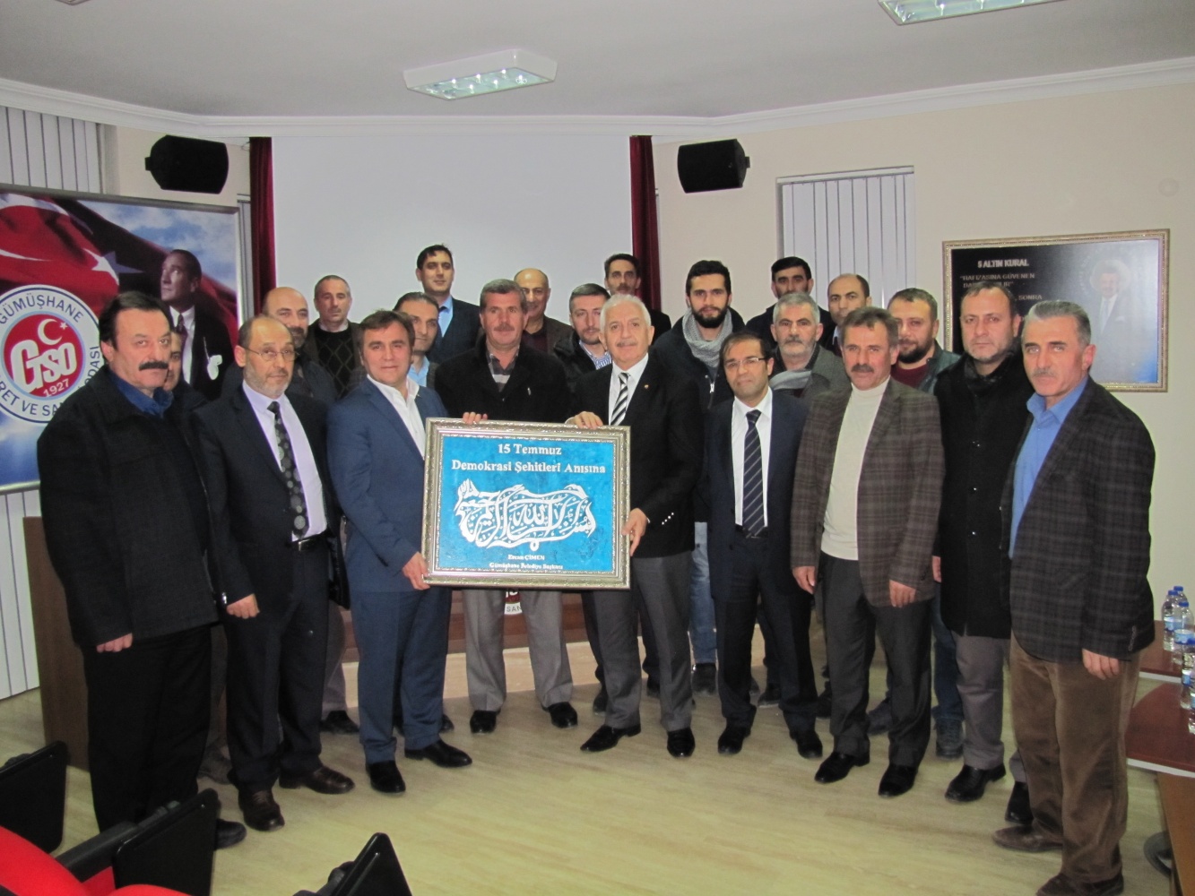 Başkan Çimen GTSO’yu ziyaret etti 7