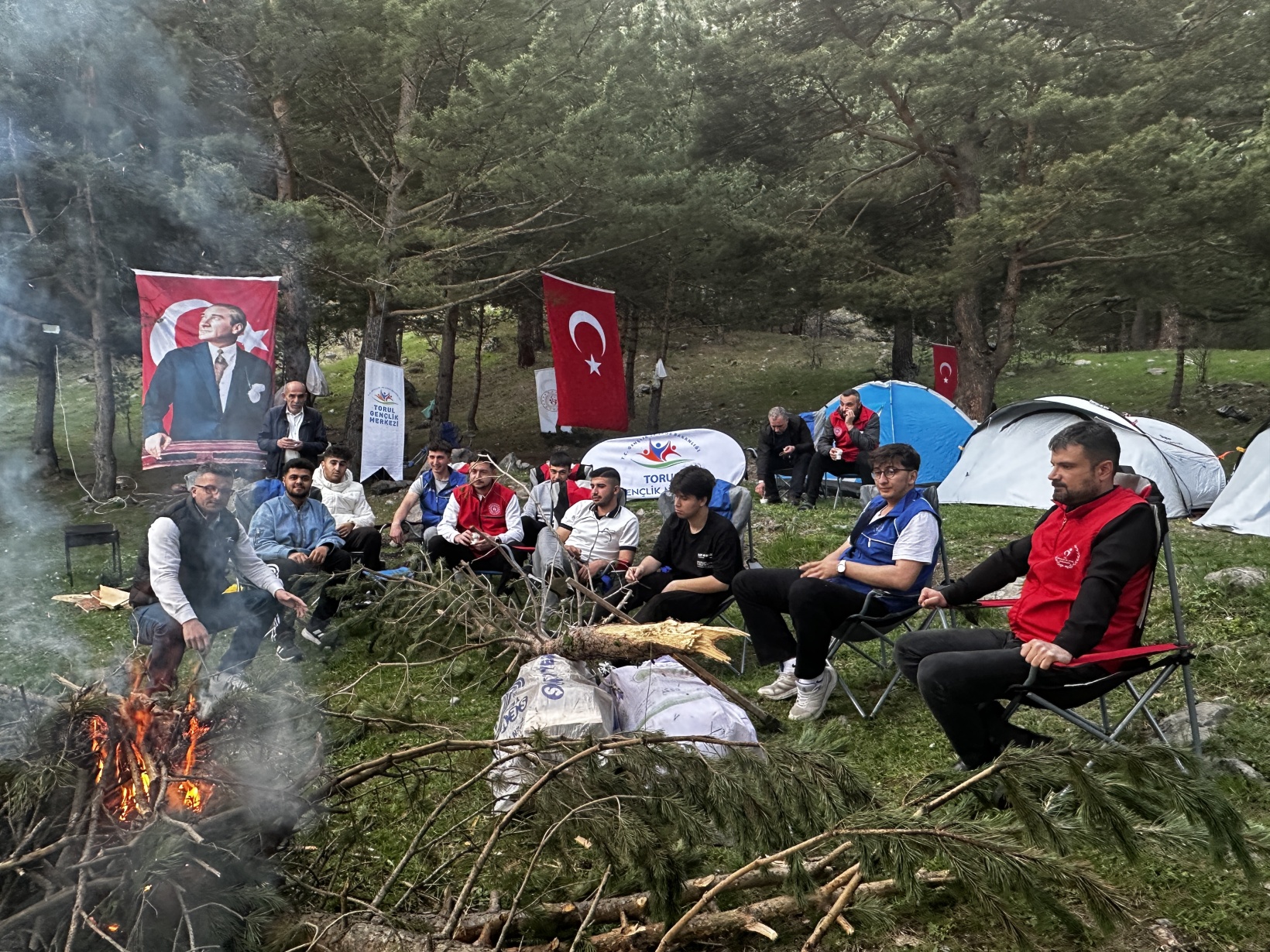 Torul Gençlik Merkezi’nden 19 Mayıs’a özel doğa kampı 11