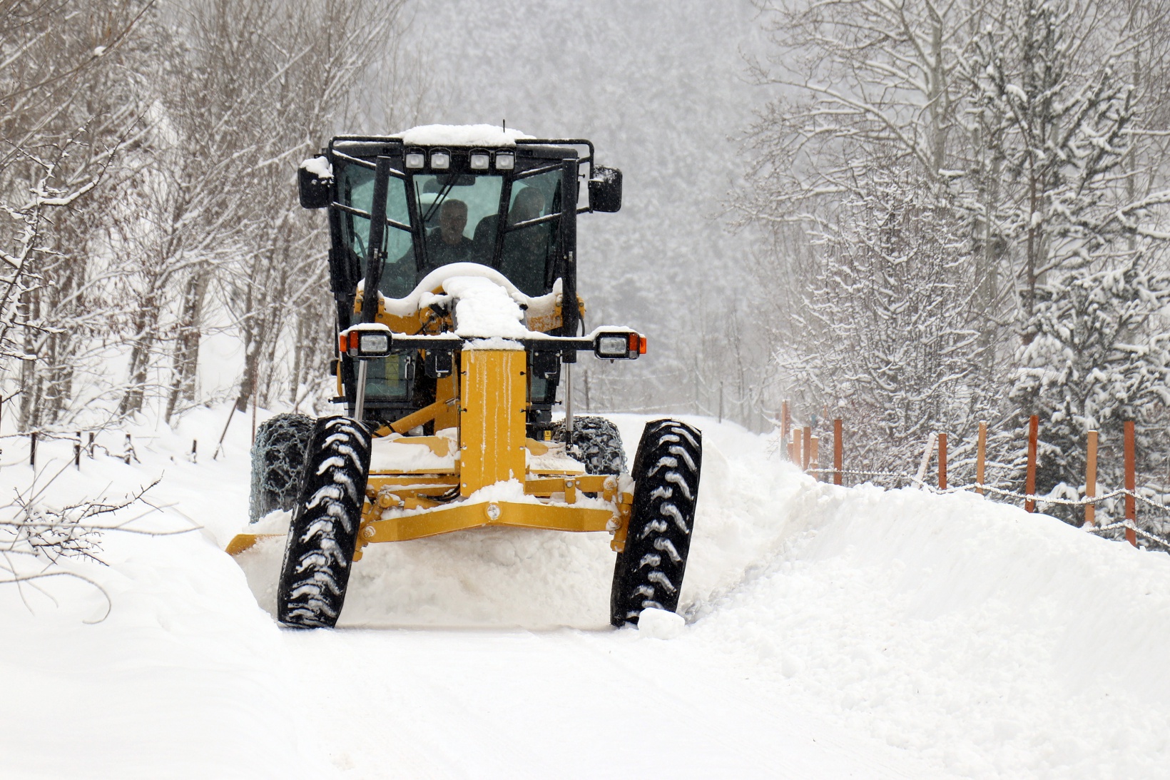Gümüşhane’de karla mücadele çalışmaları devam ediyor 6