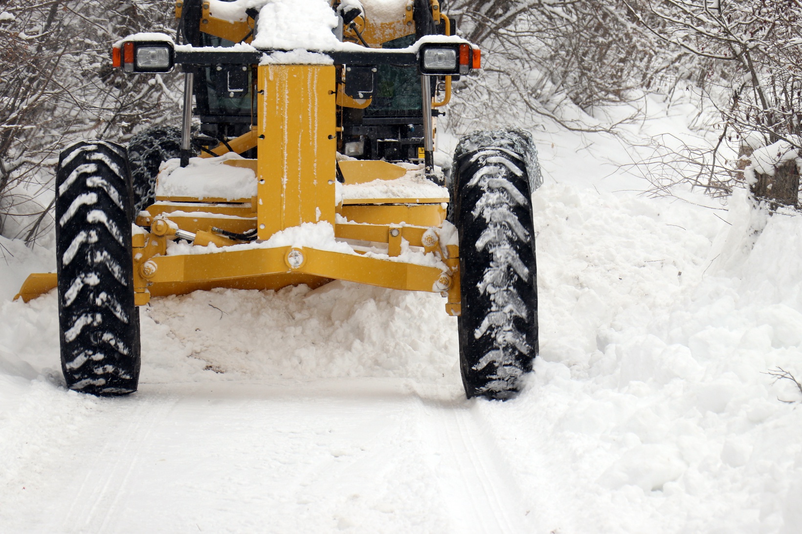 Gümüşhane’de karla mücadele çalışmaları devam ediyor 19