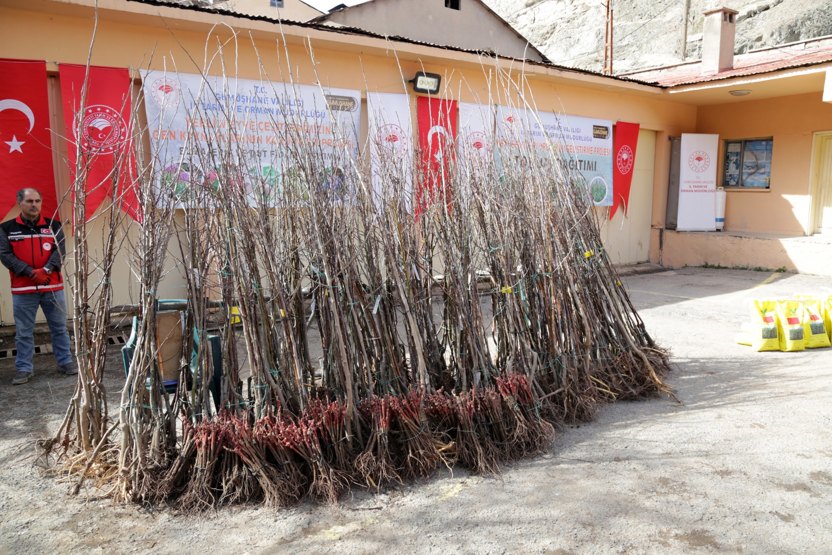 Gümüşhane’de üreticilere 3,5 milyon TL’lik fidan ve tohum dağıtıldı 9