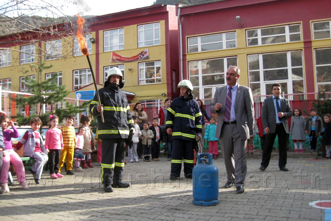 Miniklere Sivil Savunma Tatbikatı 2