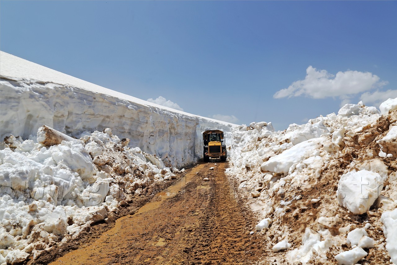 Gümüşhane Yaylalarında Karla Mücadele Başladı 2