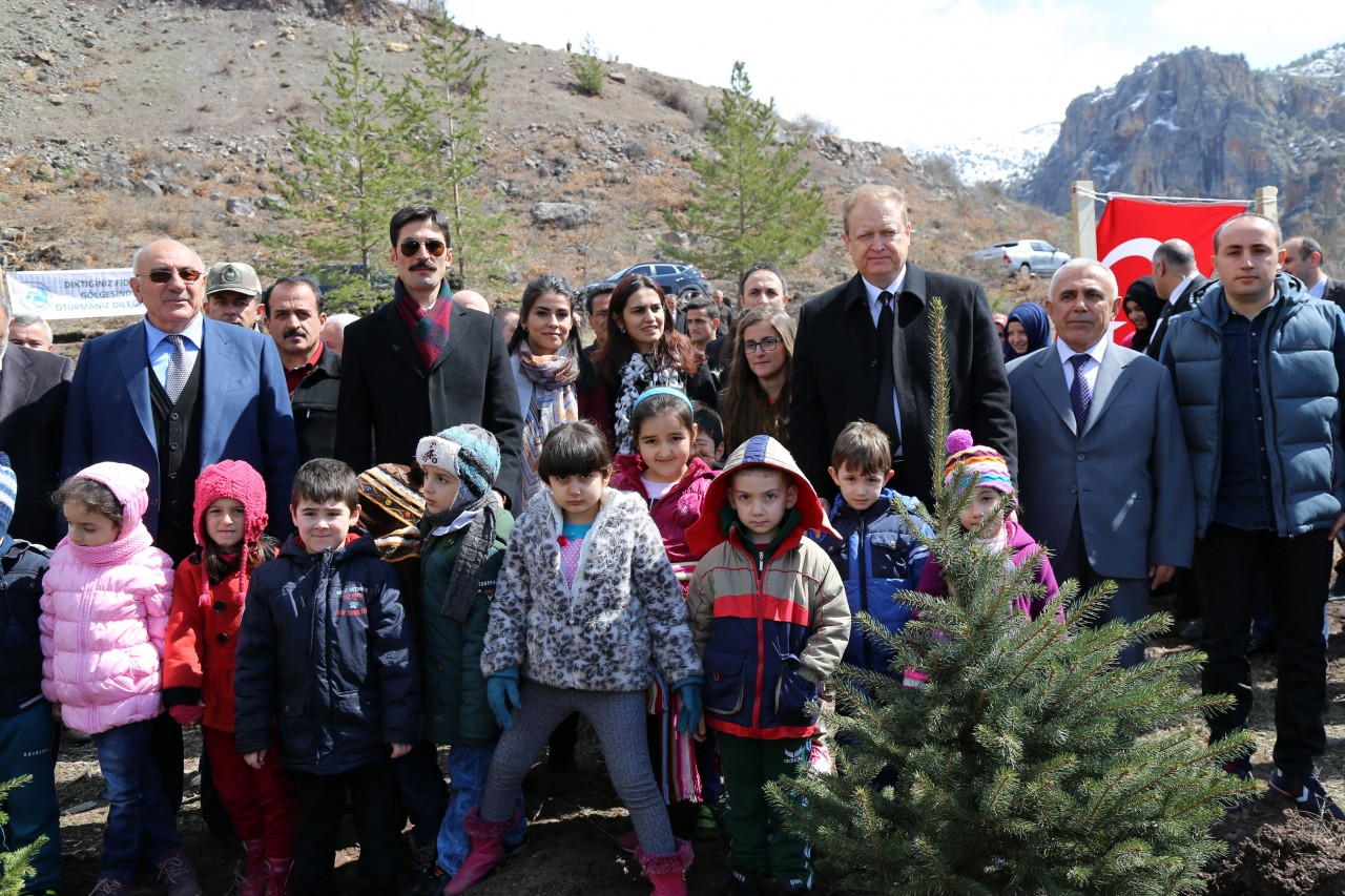 Cebeli Köyüne 10 Bin Fidanlık Yeni Orman 7