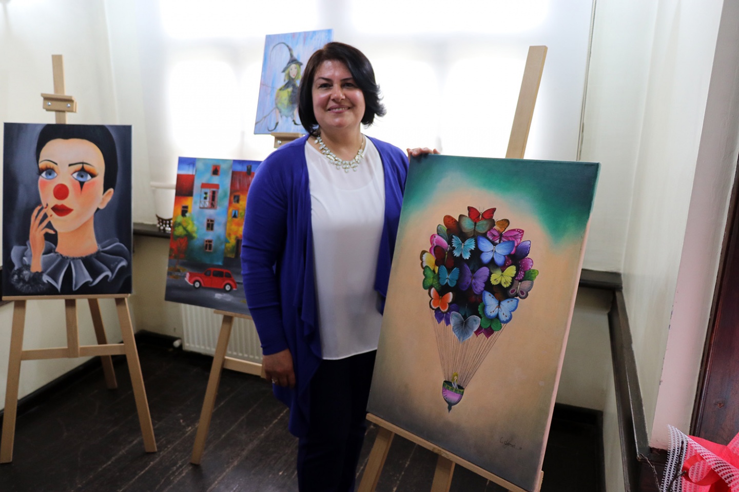 6 aylık emeklerini sergilediler 2