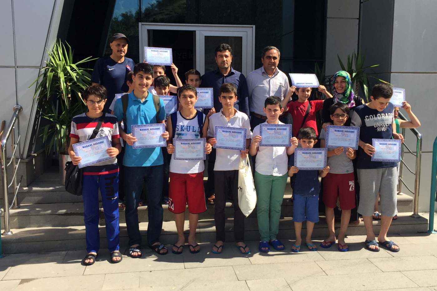 Gümüşhaneli yüzmeyi sevdi 3