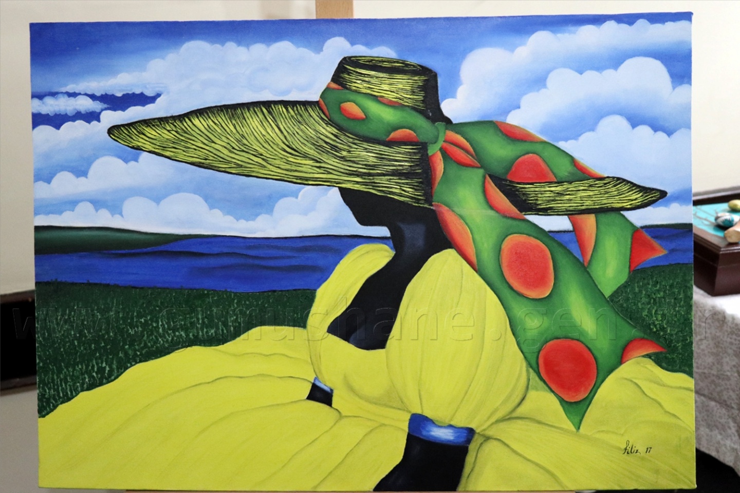 6 aylık emeklerini sergilediler 18