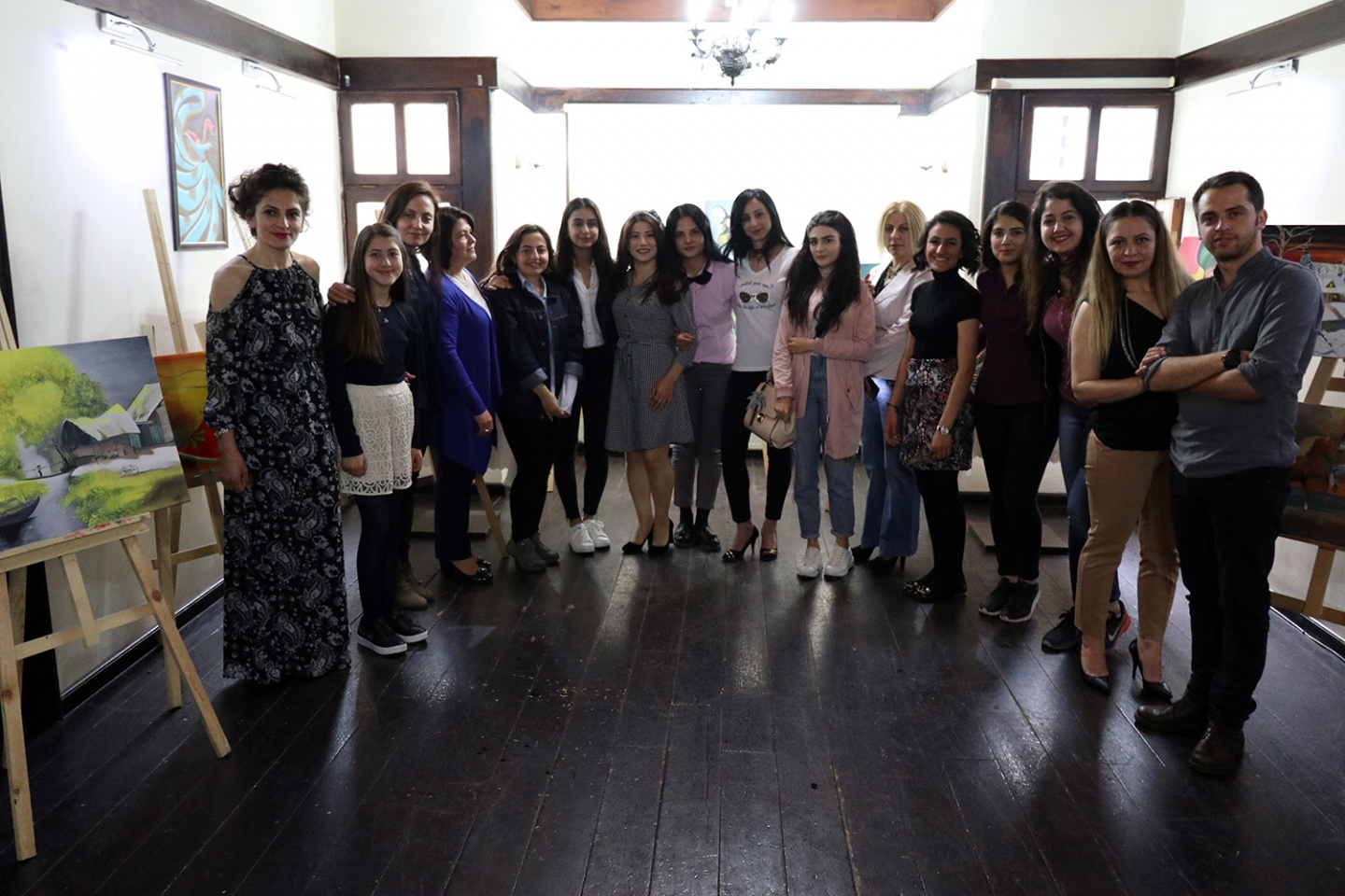 6 aylık emeklerini sergilediler 19