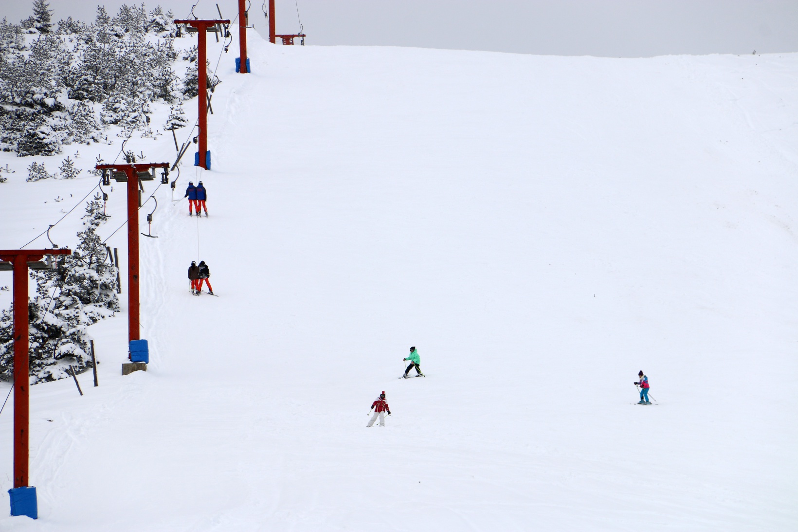 Geleceğin kayakçıları Zigana'da yetişiyor 7