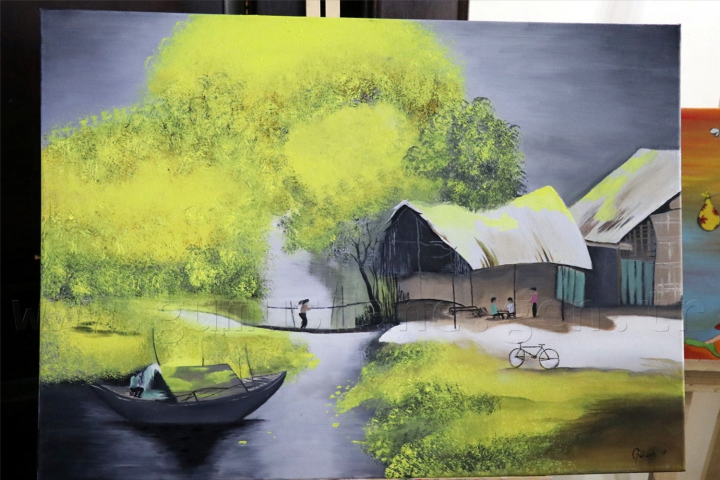 6 aylık emeklerini sergilediler 8