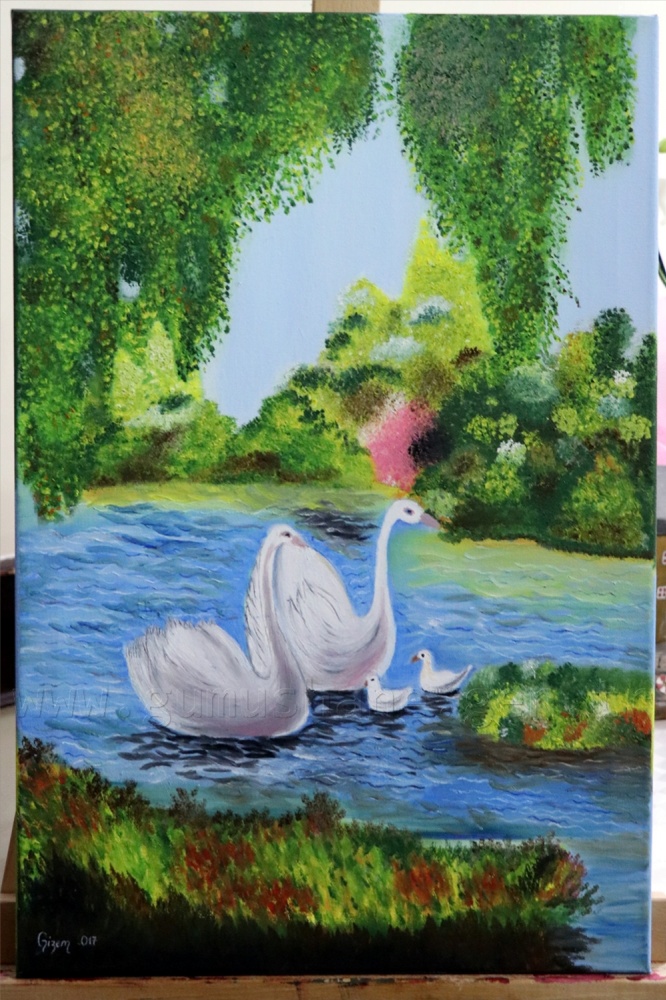 6 aylık emeklerini sergilediler 28