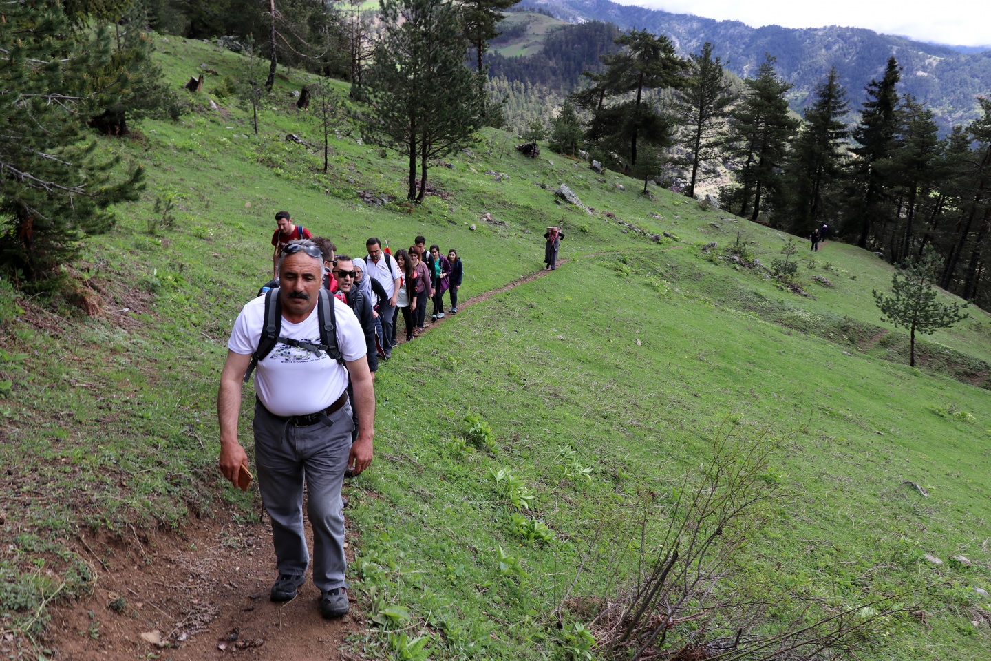 Gümüşhaneli dağcılardan bulutların üzerinde yürüyüş 7