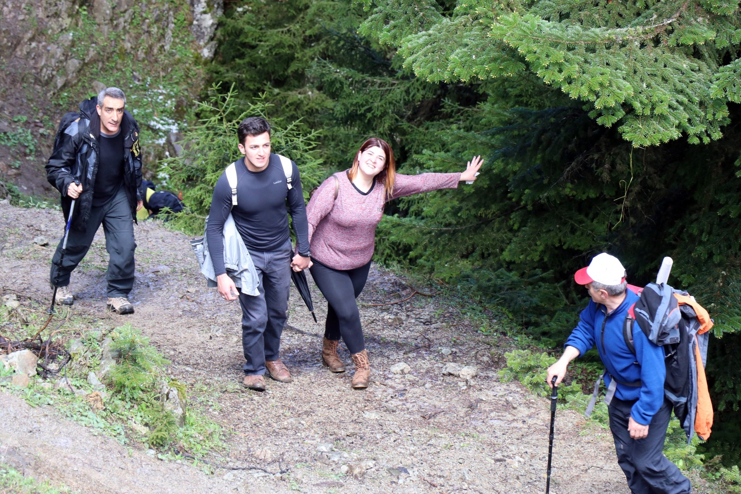 Gümüşhaneli dağcılardan bulutların üzerinde yürüyüş 77