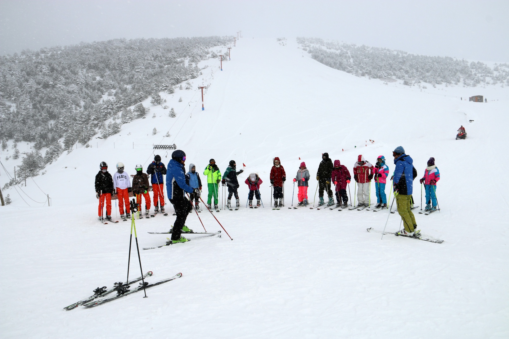 Geleceğin kayakçıları Zigana'da yetişiyor 13