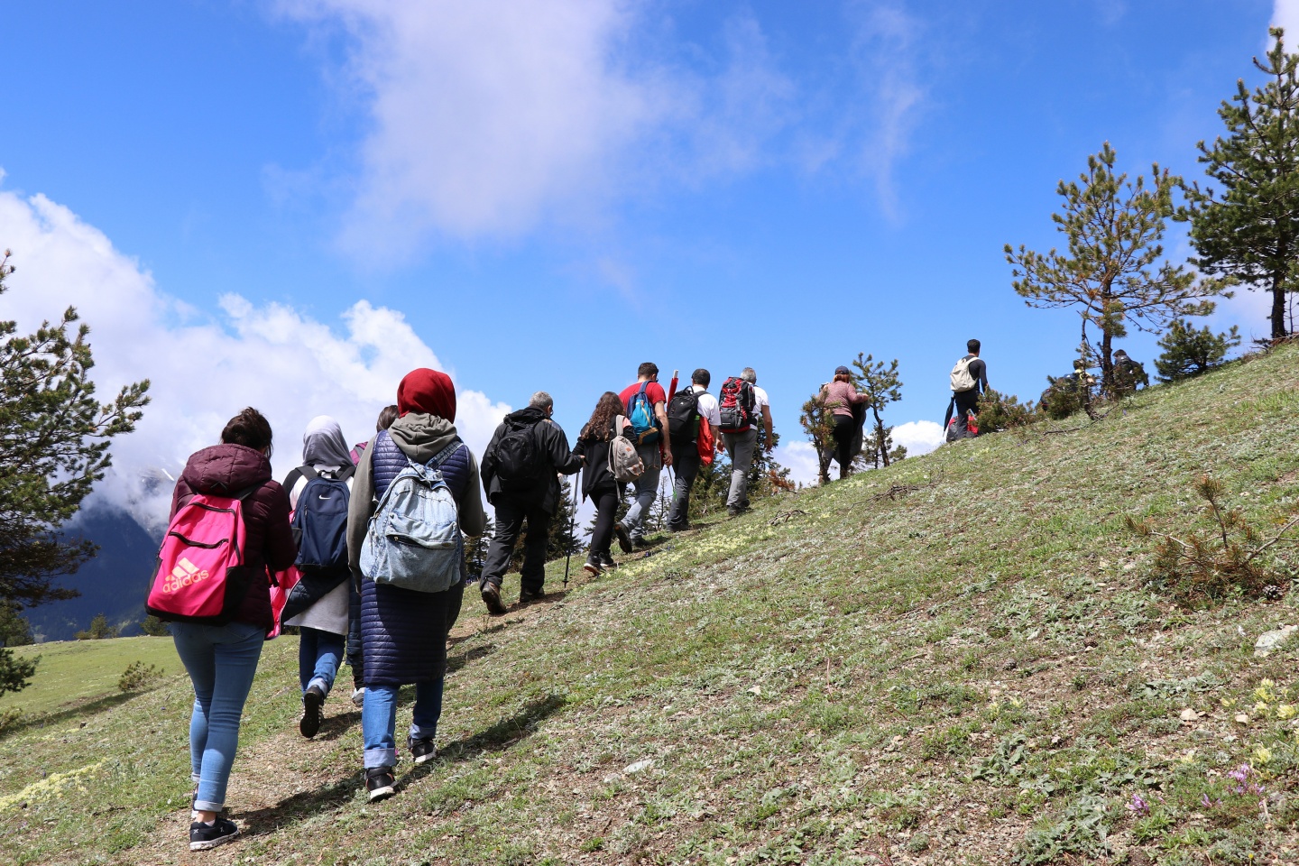 Gümüşhaneli dağcılardan bulutların üzerinde yürüyüş 38