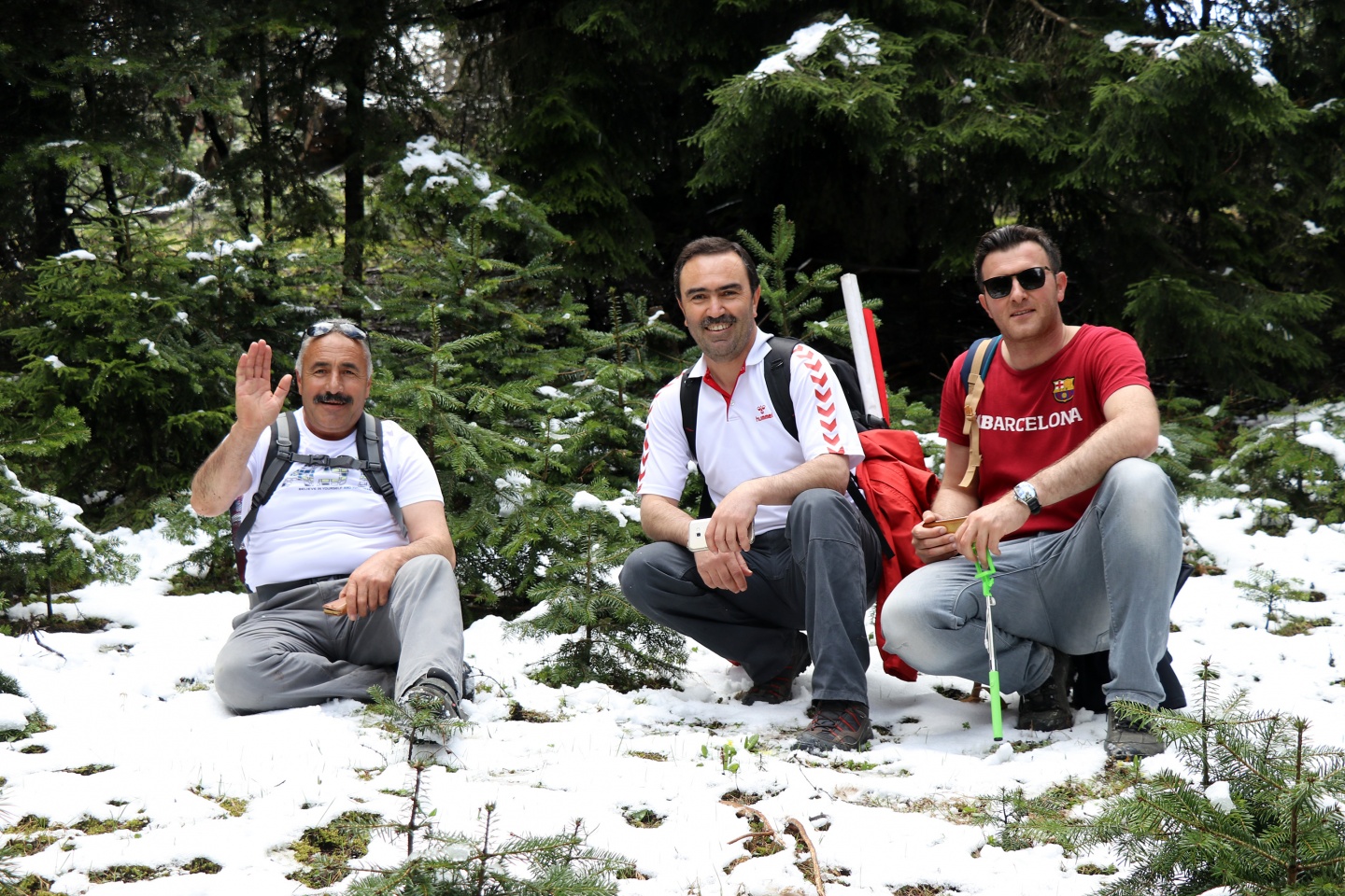 Gümüşhaneli dağcılardan bulutların üzerinde yürüyüş 17