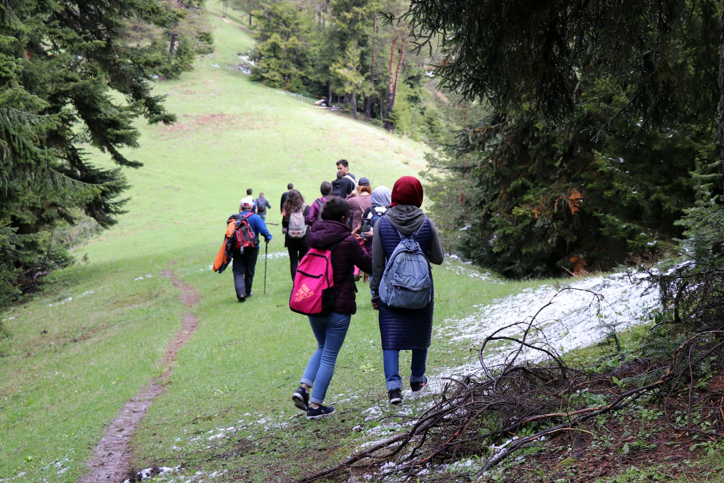Gümüşhaneli dağcılardan bulutların üzerinde yürüyüş 31
