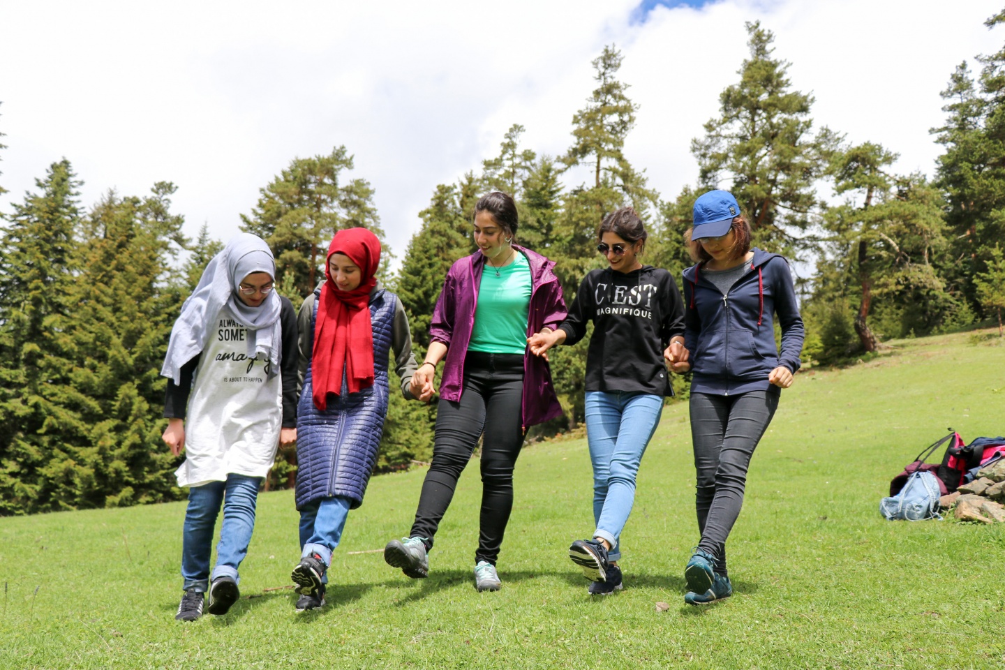 Gümüşhaneli dağcılardan bulutların üzerinde yürüyüş 46