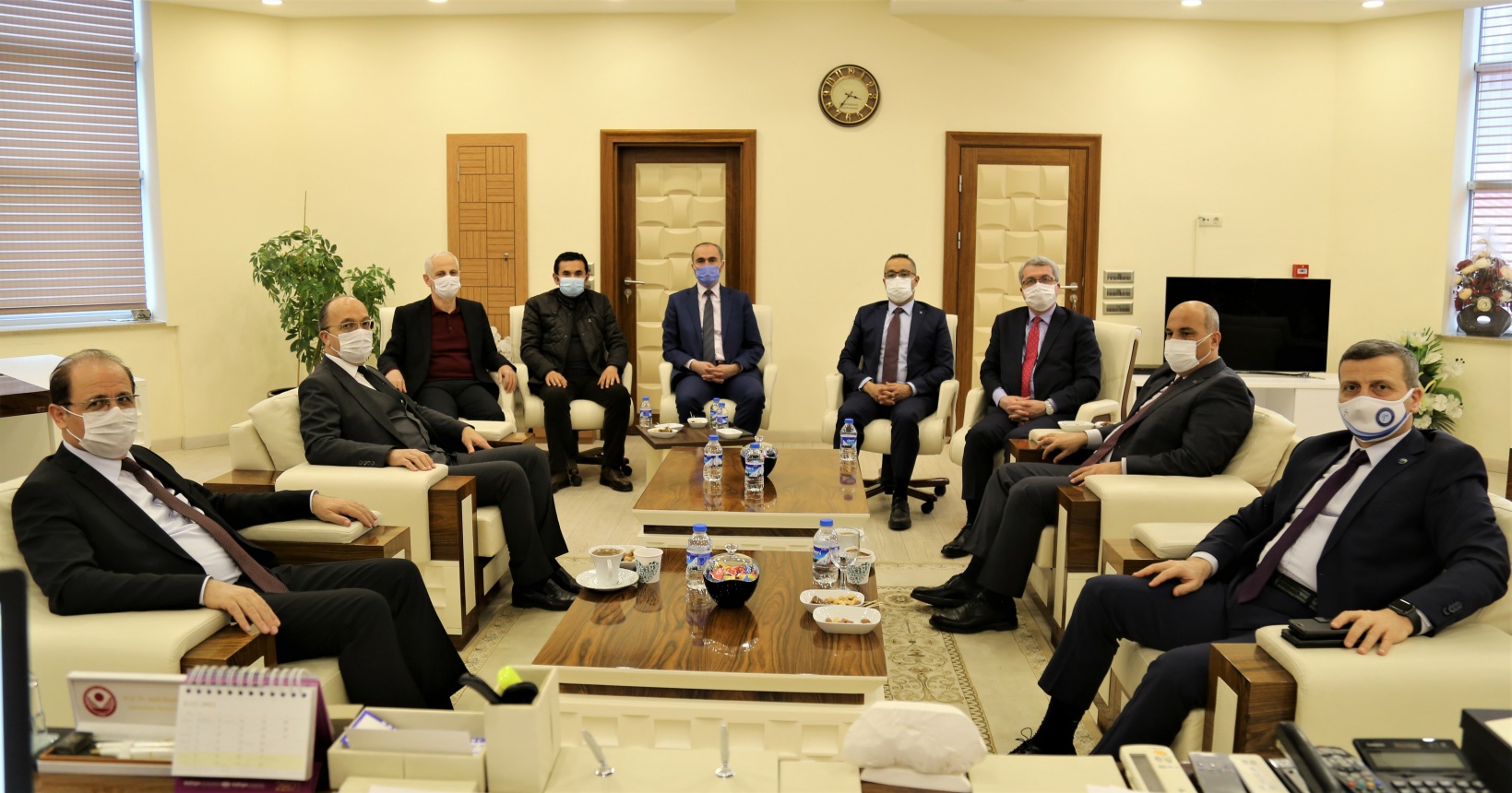 Rektörlerden hayırlı olsun ziyareti 1