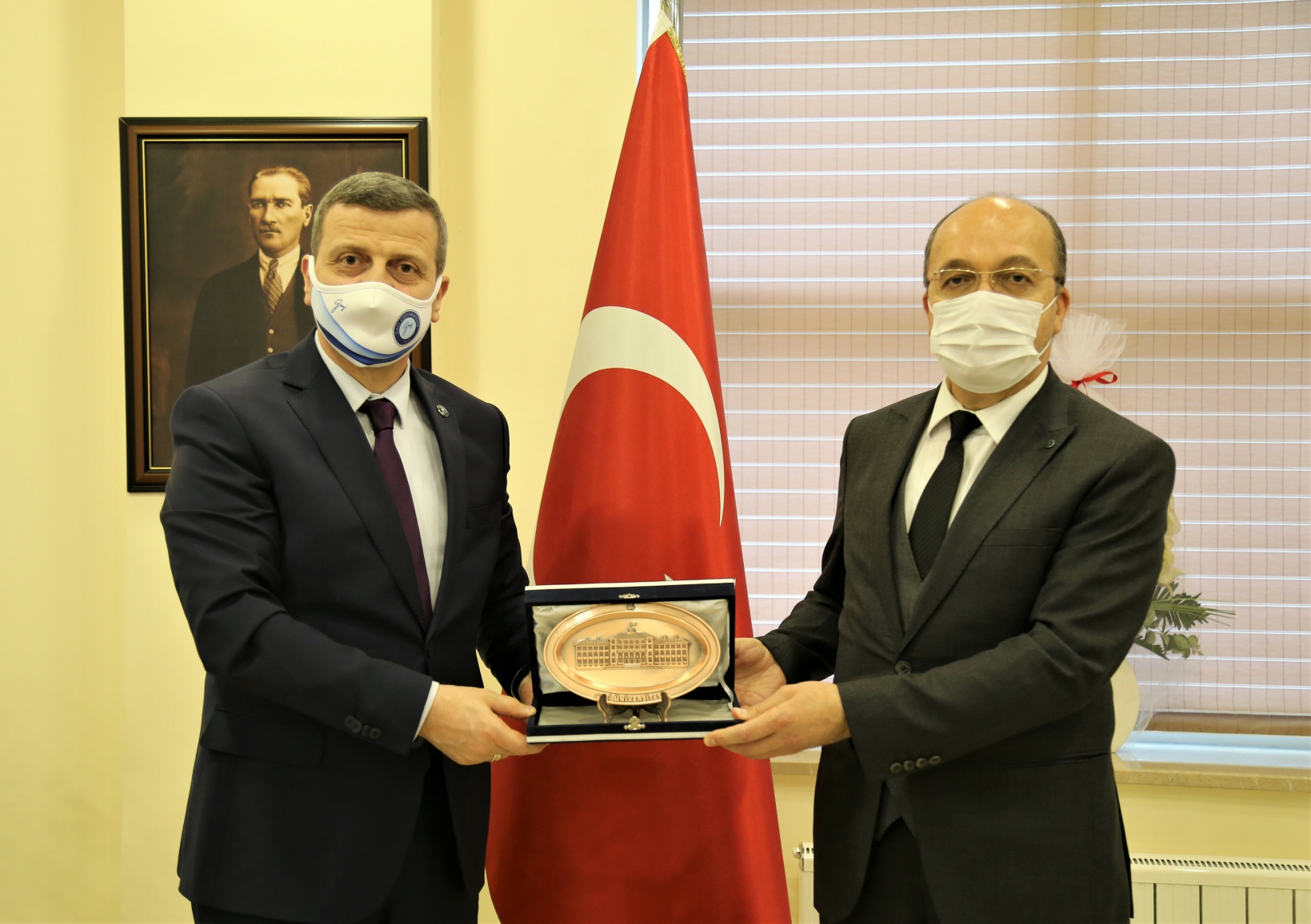 Rektörlerden hayırlı olsun ziyareti 3