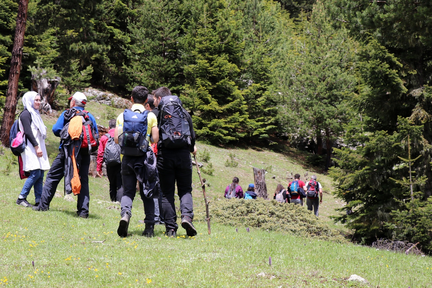 Gümüşhaneli dağcılardan bulutların üzerinde yürüyüş 69