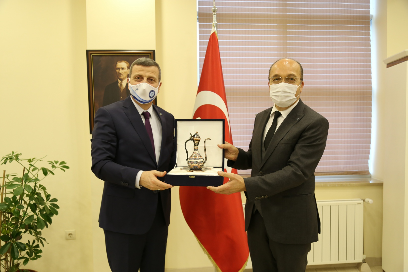 Rektörlerden hayırlı olsun ziyareti 7