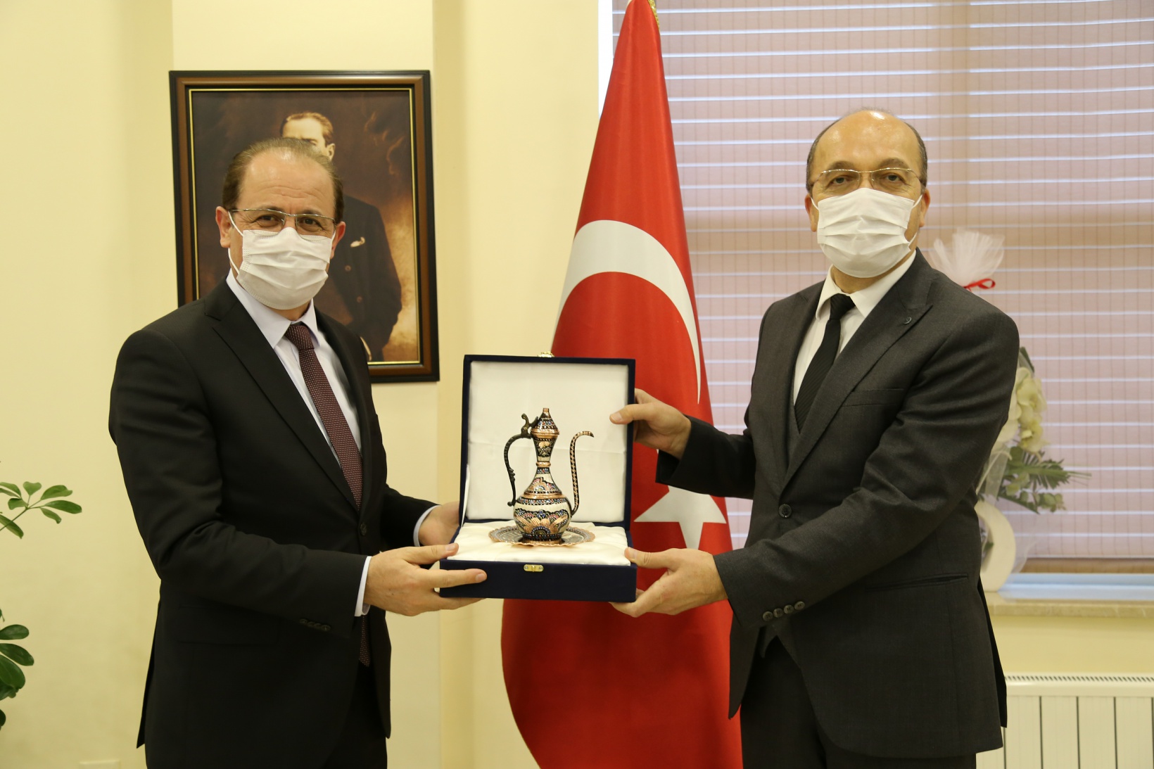 Rektörlerden hayırlı olsun ziyareti 2