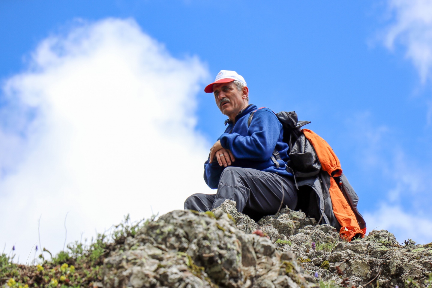 Gümüşhaneli dağcılardan bulutların üzerinde yürüyüş 15