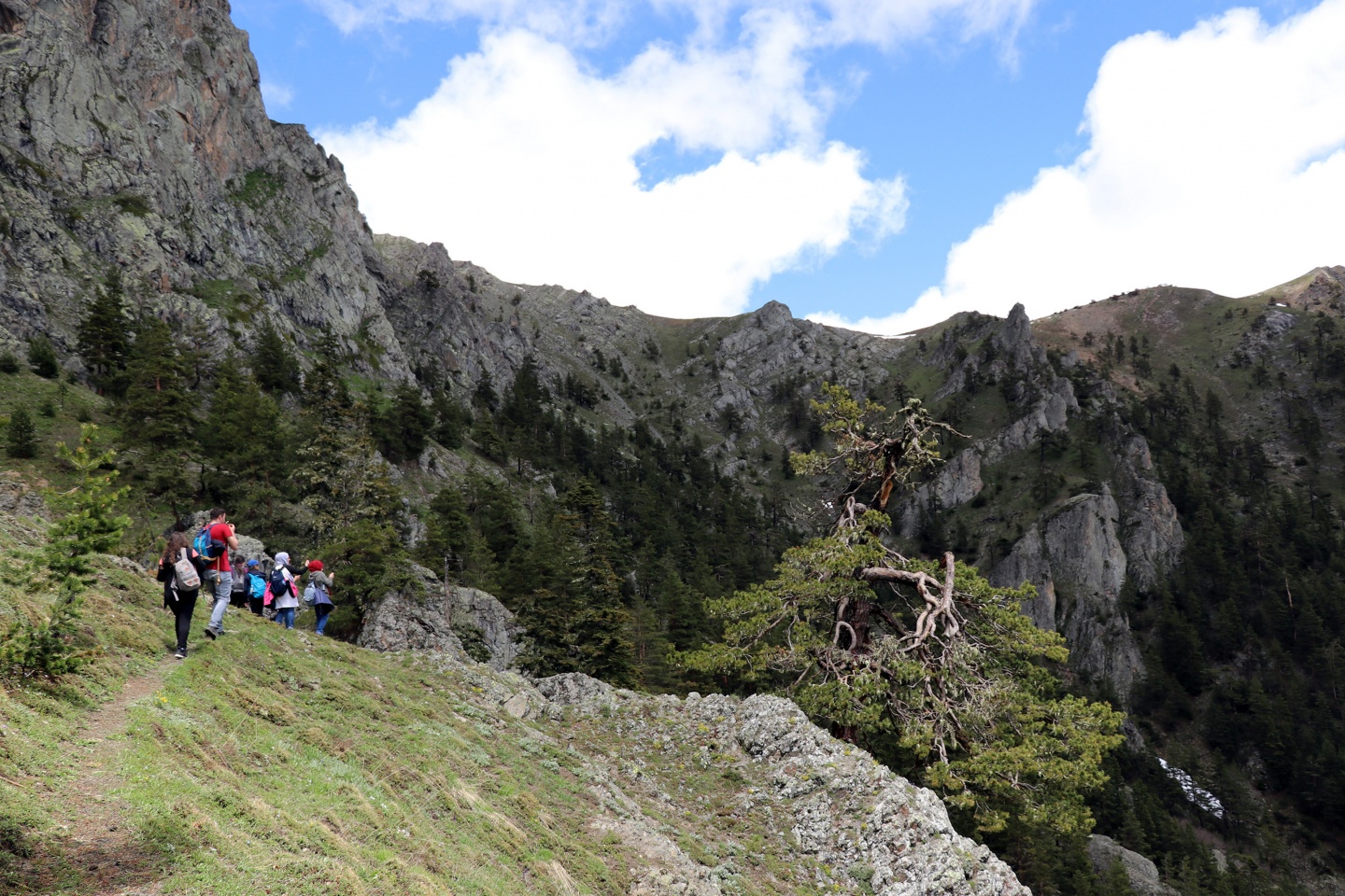 Gümüşhaneli dağcılardan bulutların üzerinde yürüyüş 54