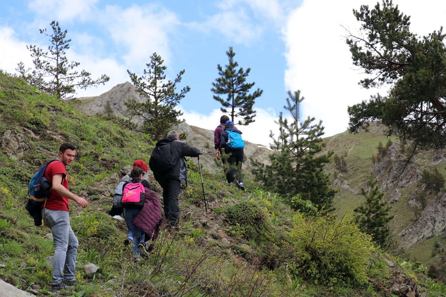 Gümüşhaneli dağcılardan bulutların üzerinde yürüyüş 92