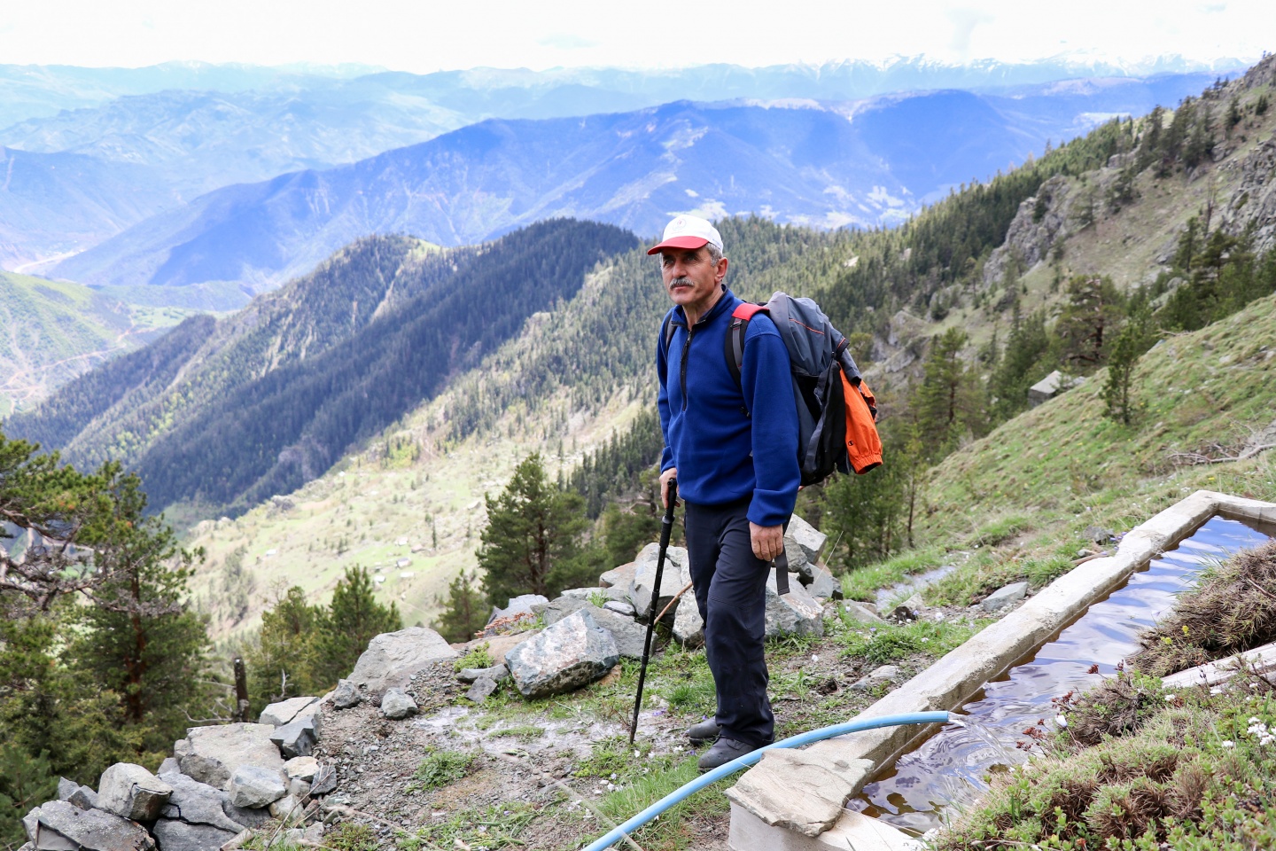 Gümüşhaneli dağcılardan bulutların üzerinde yürüyüş 85