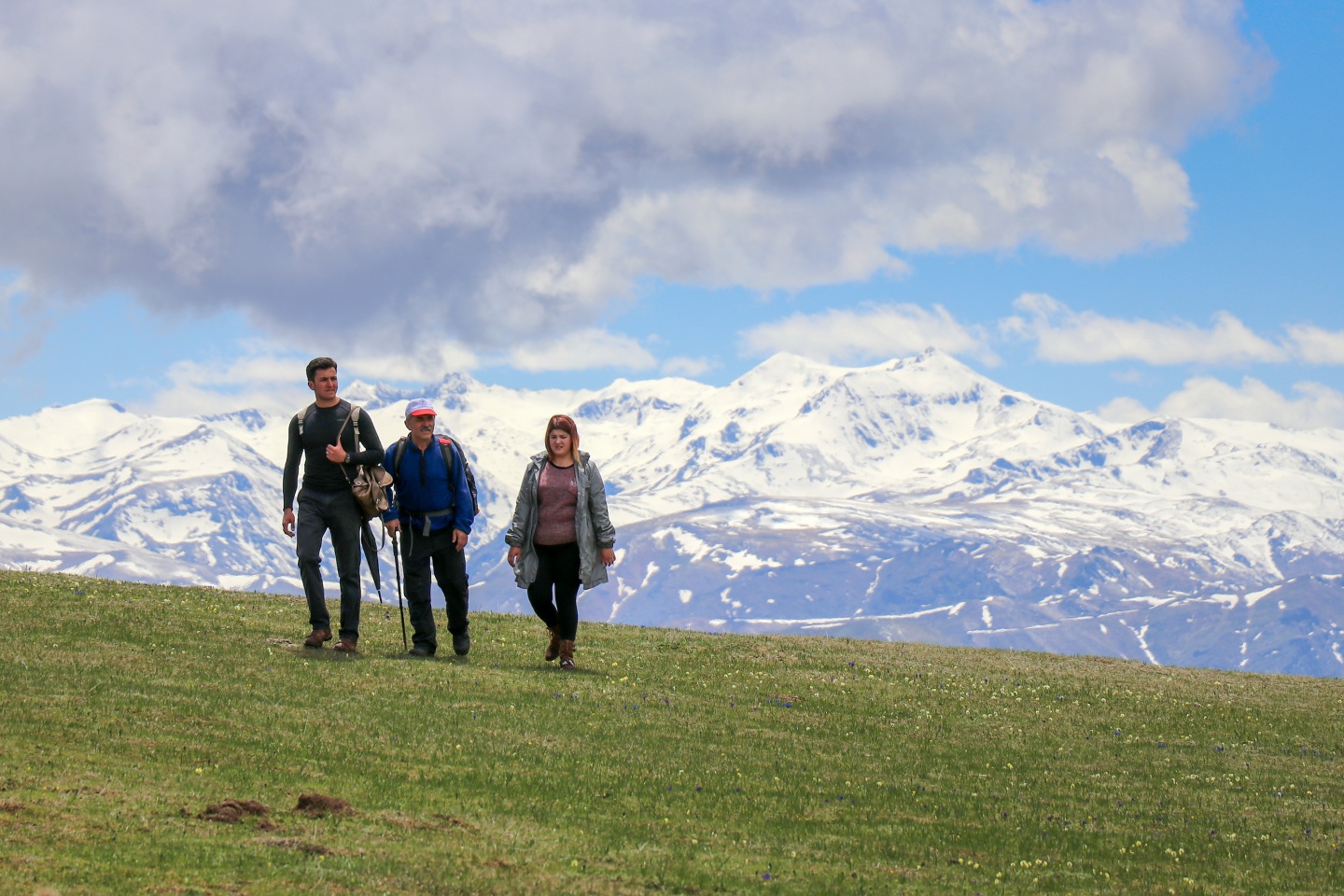 Gümüşhaneli dağcılardan bulutların üzerinde yürüyüş 60